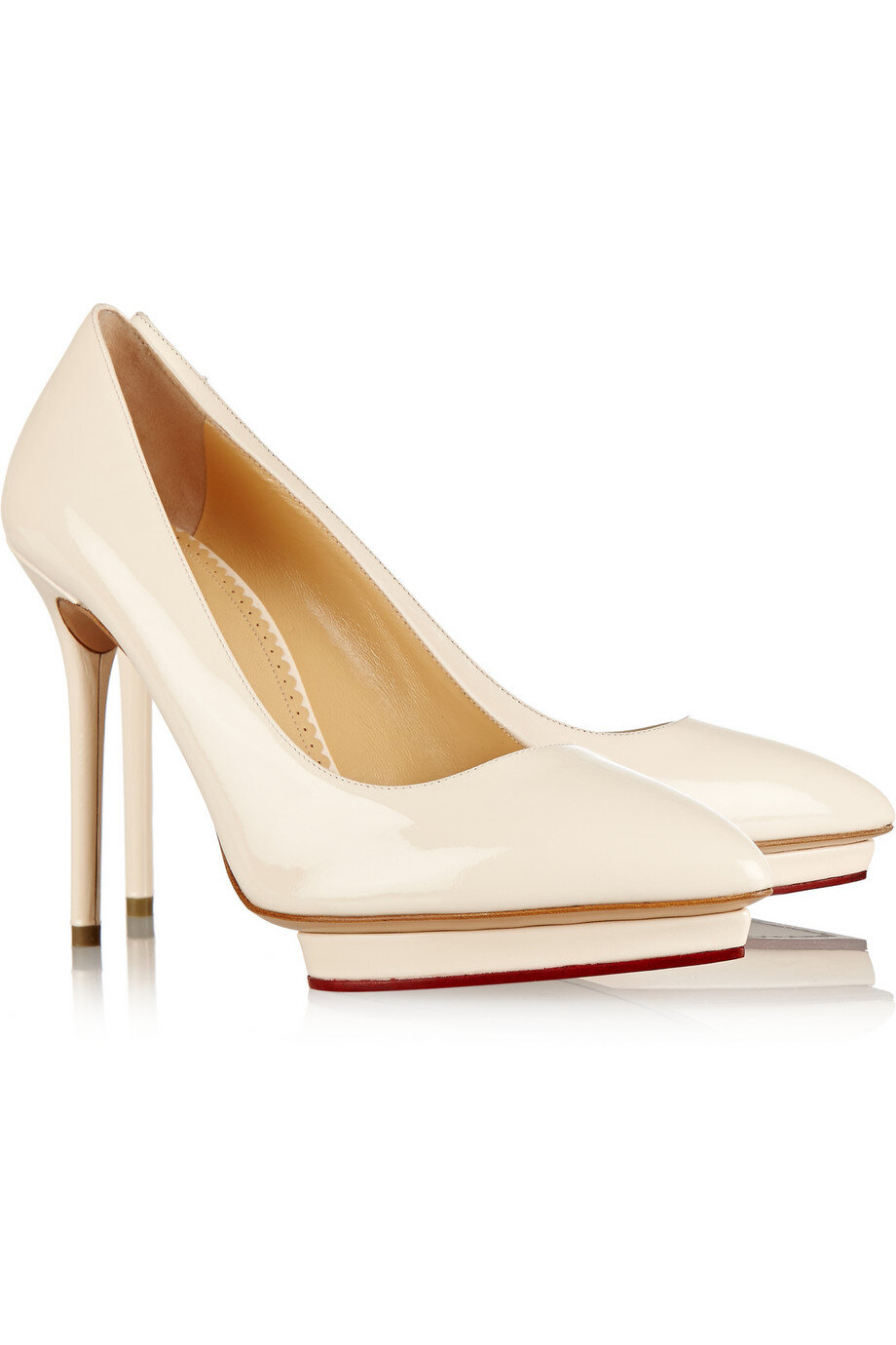 Charlotte Olympia Debbie Patent Leather Pumps — UFO No More Charlotte Olympia Debbie Patent Leather Pumps — UFO No More